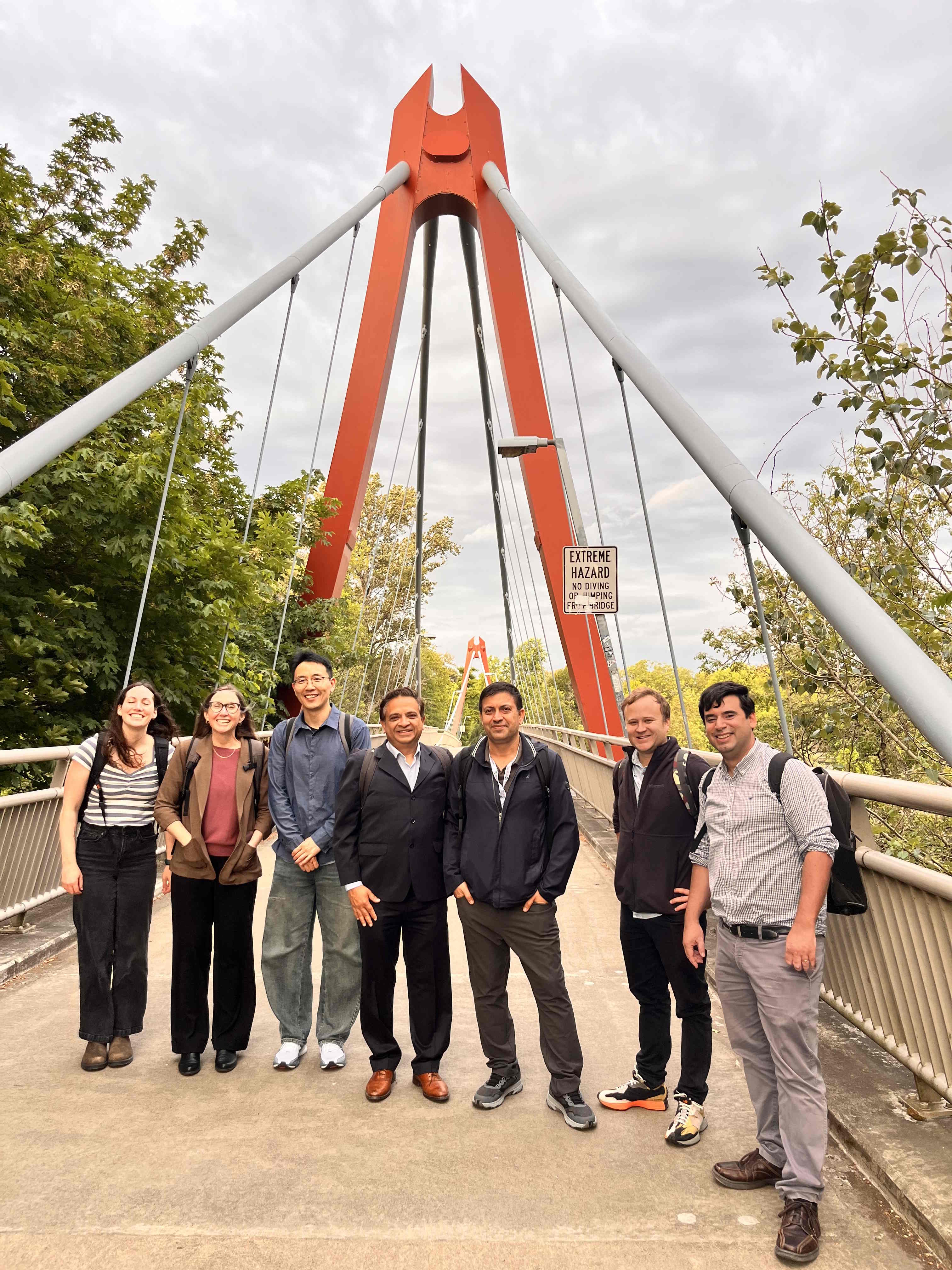 Researchers at the workshop